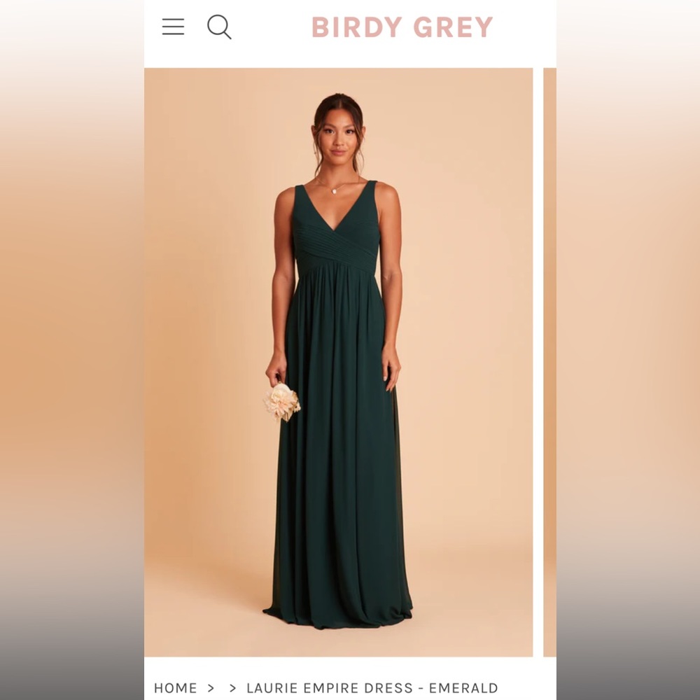 Birdy Grey Laurie Dress - Emerald green - size M